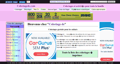 Desktop Screenshot of coloriagede.com